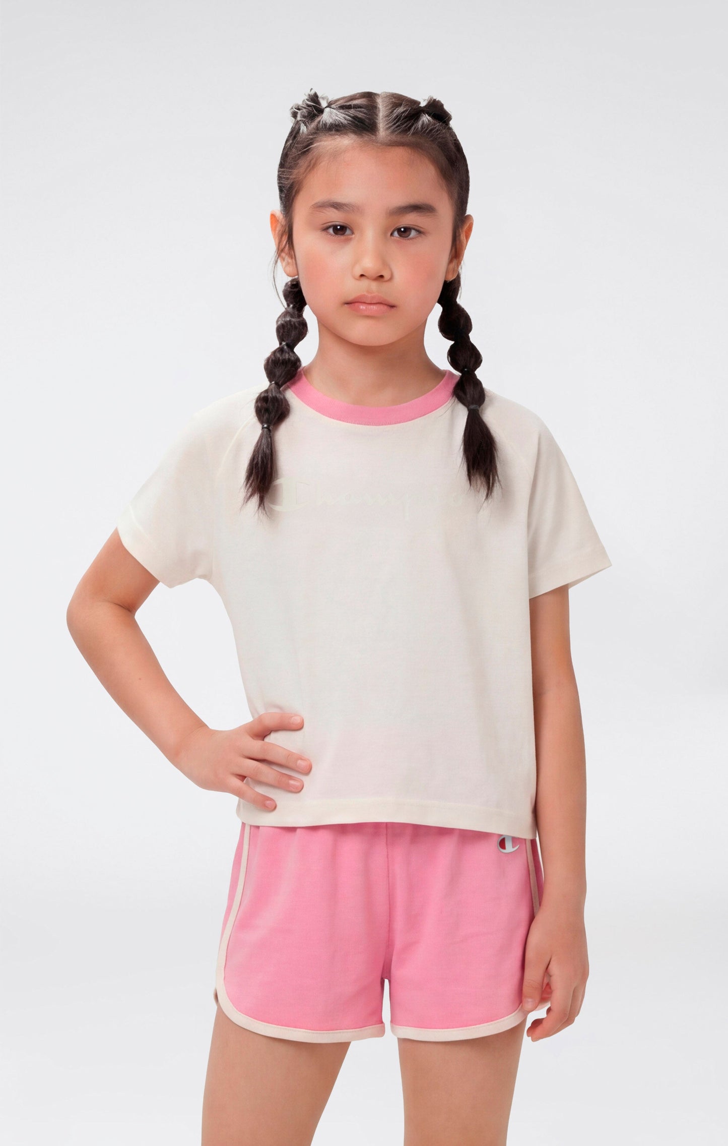 Girls' T-Shirt and Shorts Set Icons