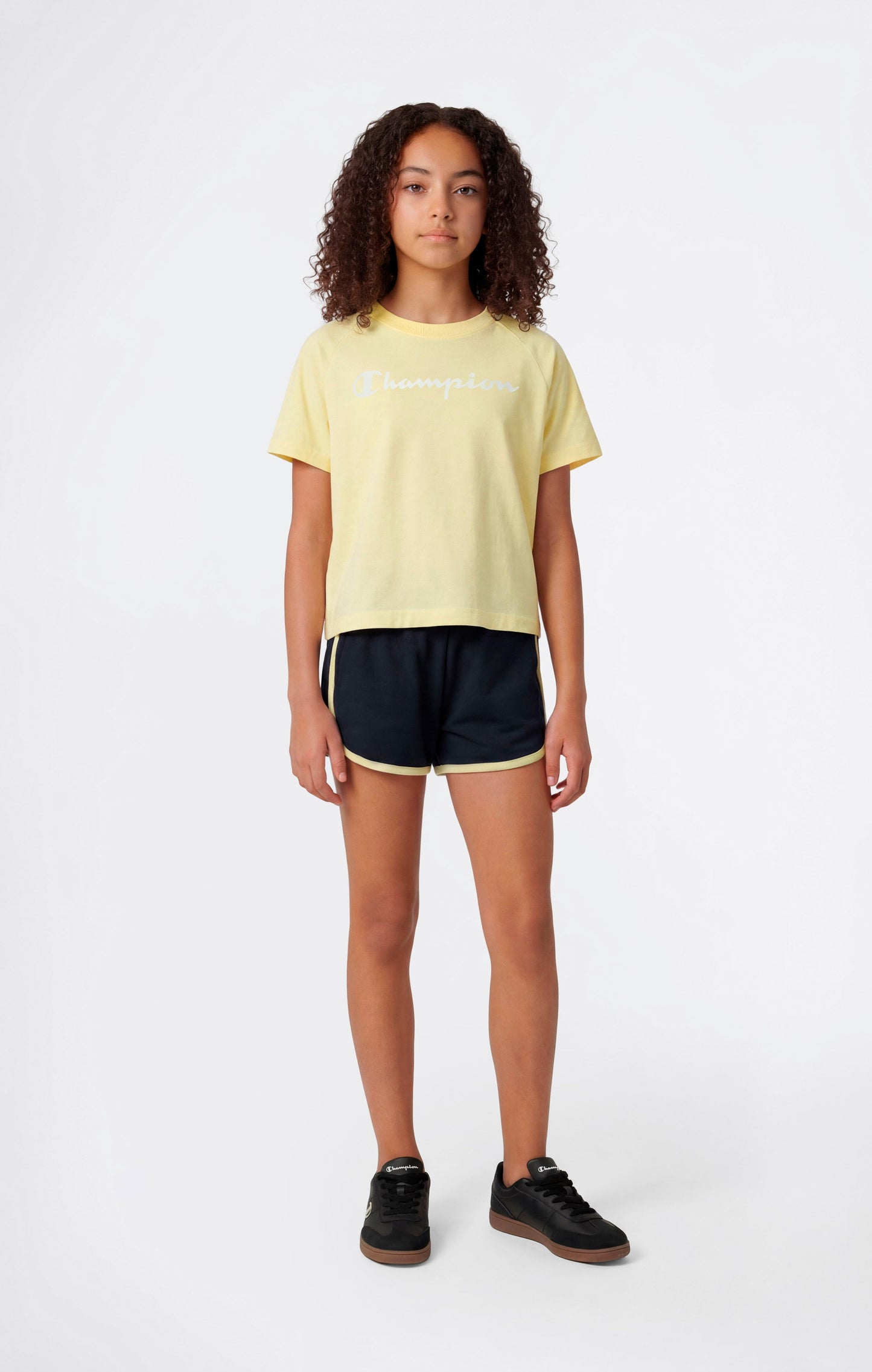 Ikonen für Mädchen-T-Shirt- und Shorts-Set