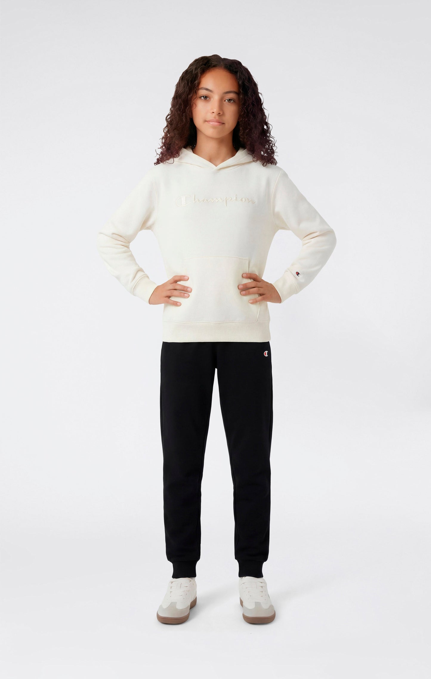 Mädchen Leichte Jogginghose mit Rippbündchen Icons