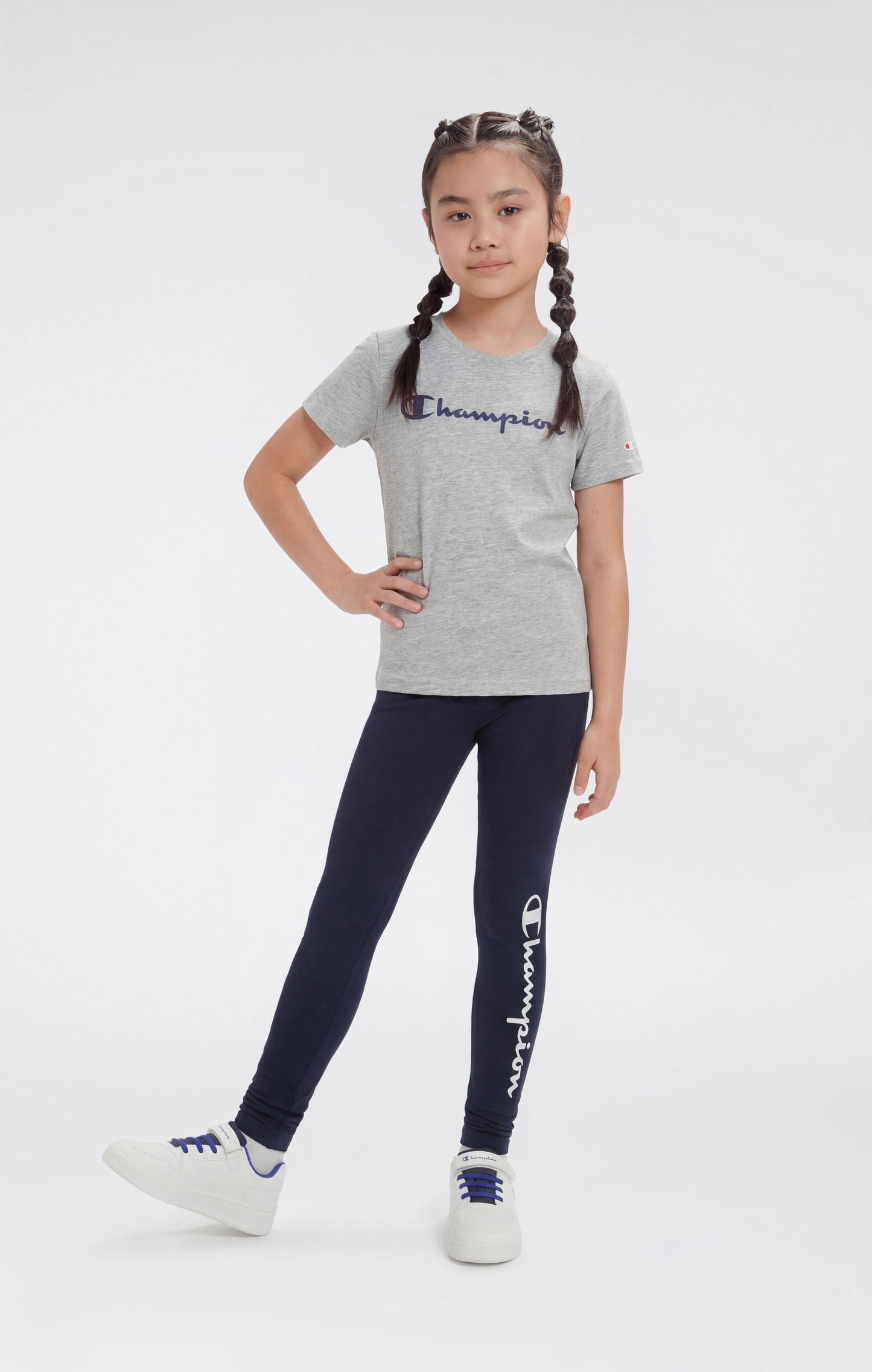 Mädchen-Leggings mit Maxi-Logo