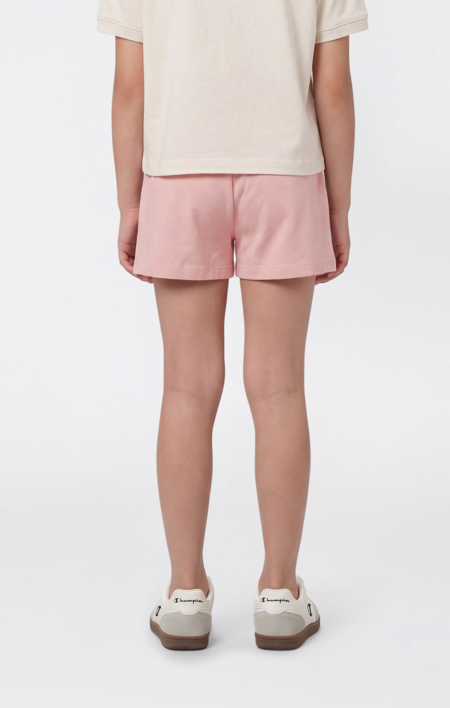 Girls' Cotton Shorts with Maxi Logo