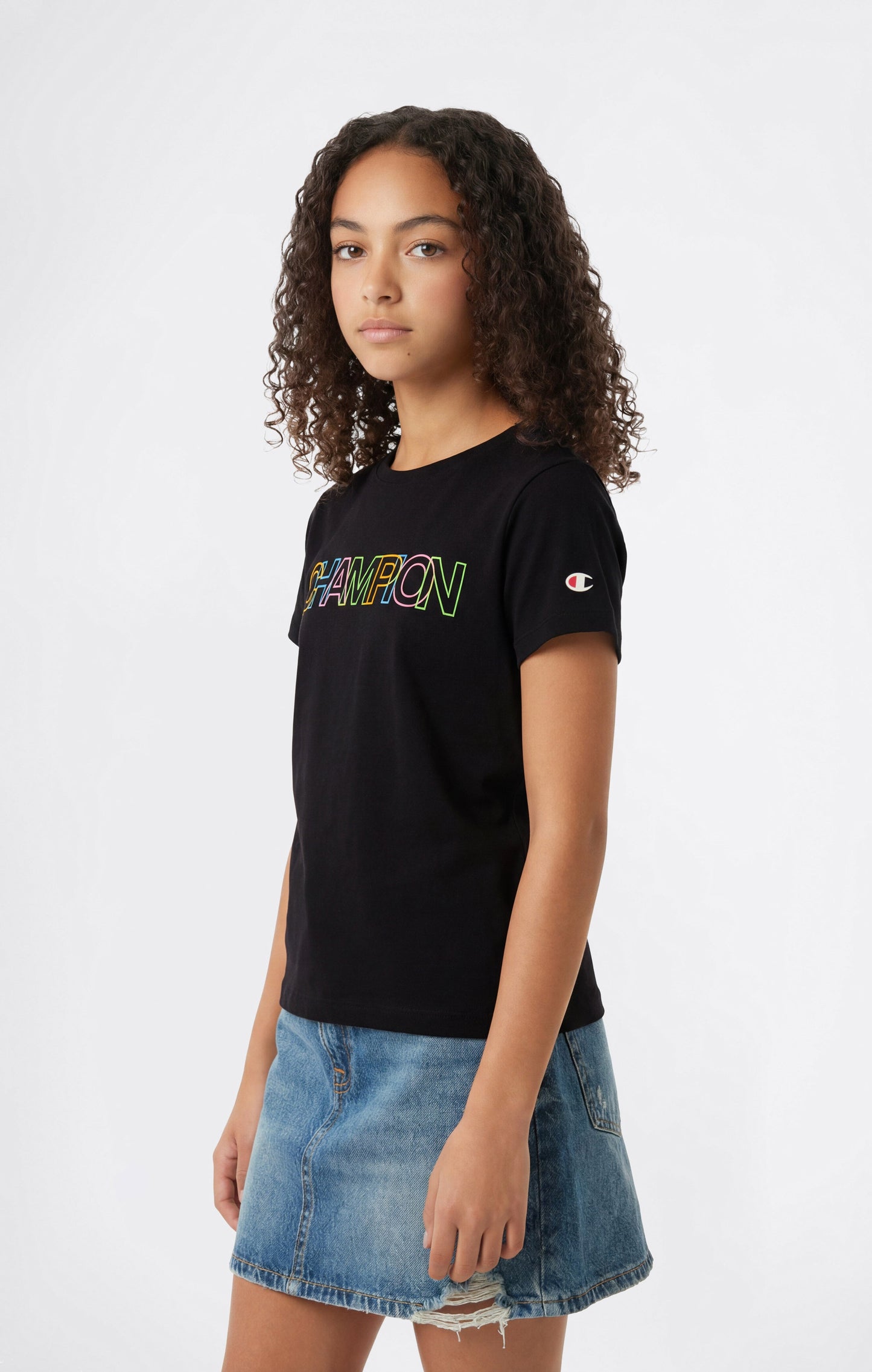 Girls' Graphic Crewneck T-Shirt