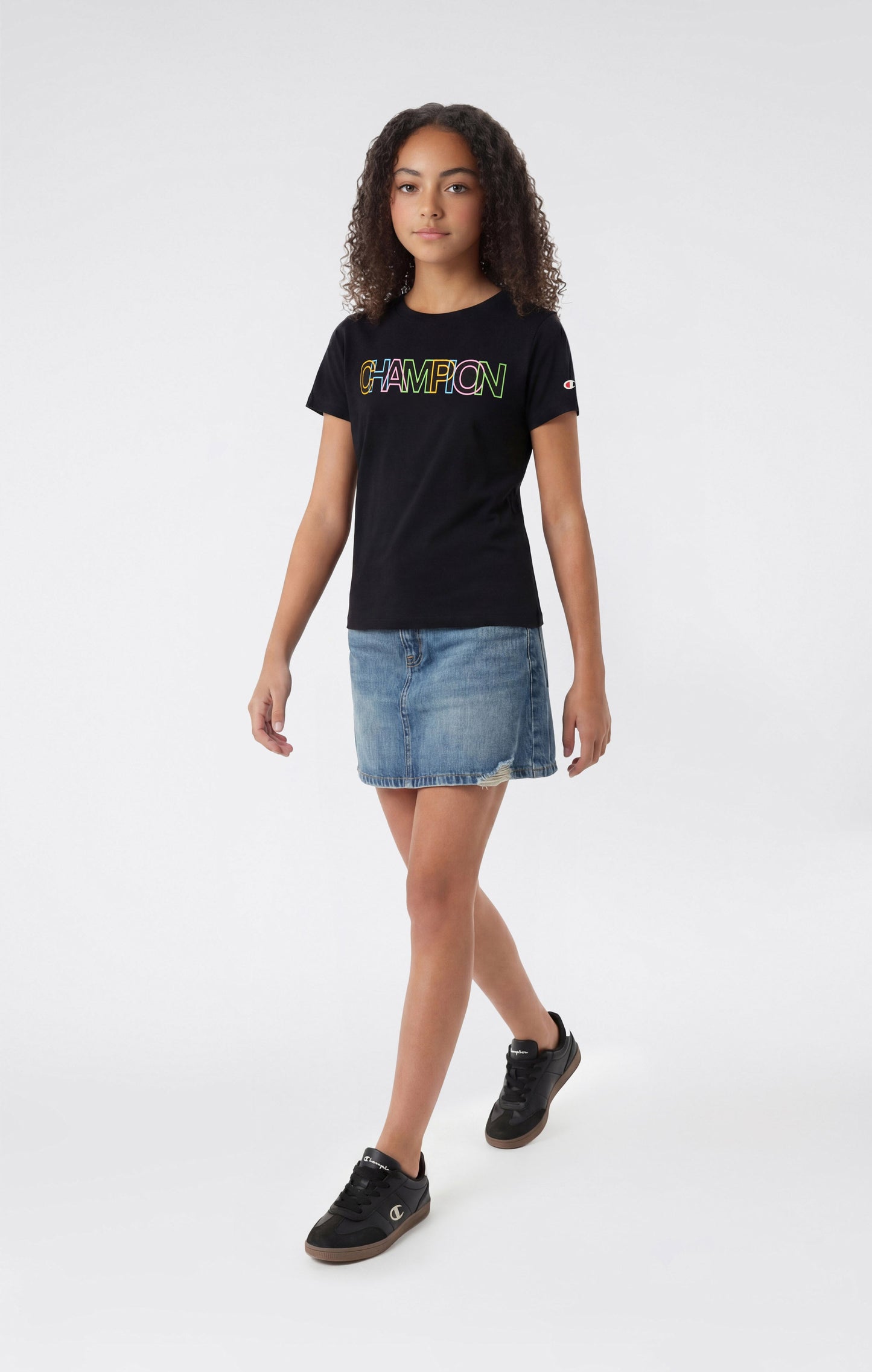 Girls' Graphic Crewneck T-Shirt