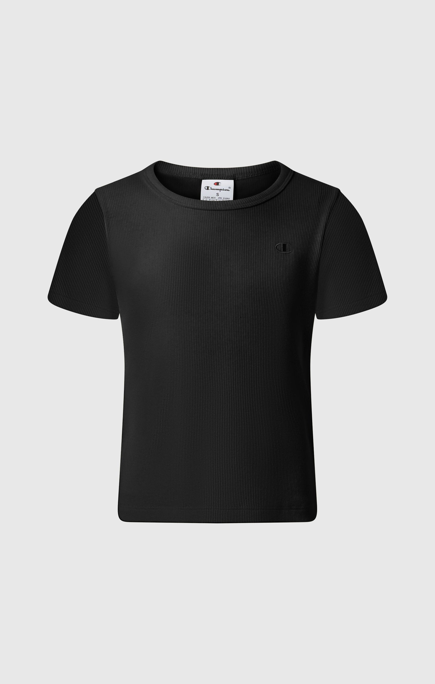 Girls' Stretch Rib Crewneck T-Shirt Icons