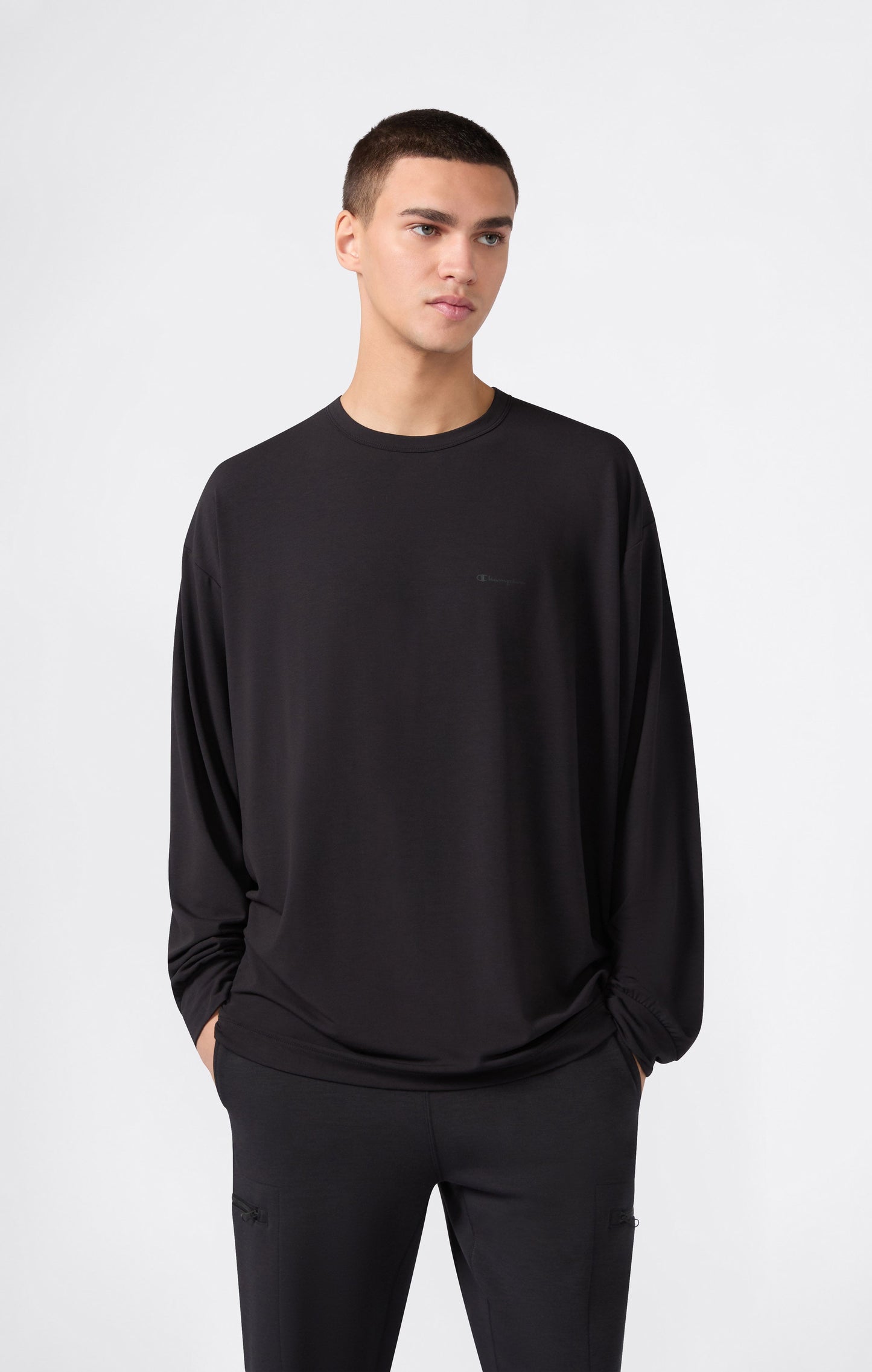 Unisex Black Edition Quick Dry Long-Sleeve T-Shirt