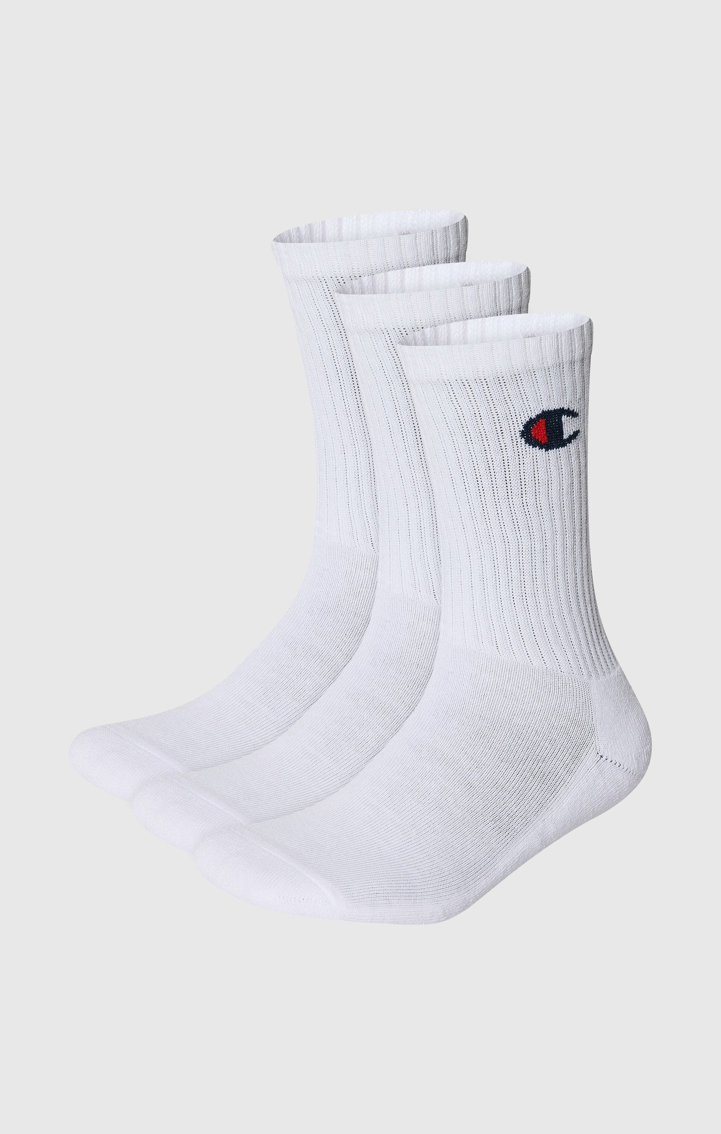 3-Pack Adult Socks with C Logo