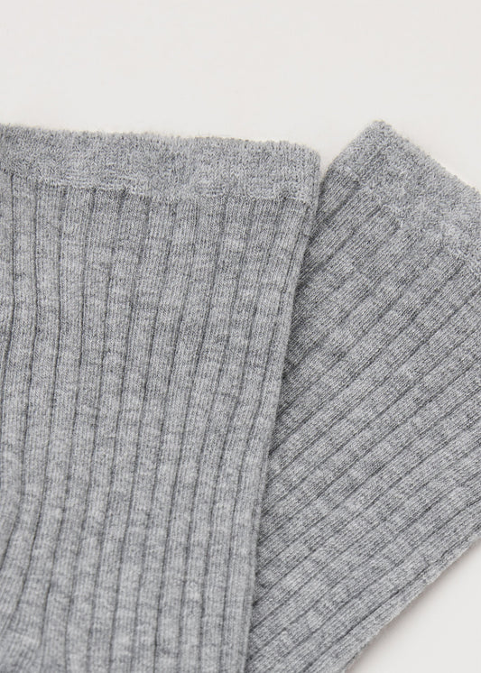 Ribbed Short Socks