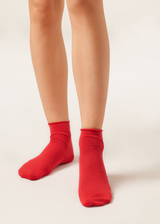 Cotton Bandless Short Socks