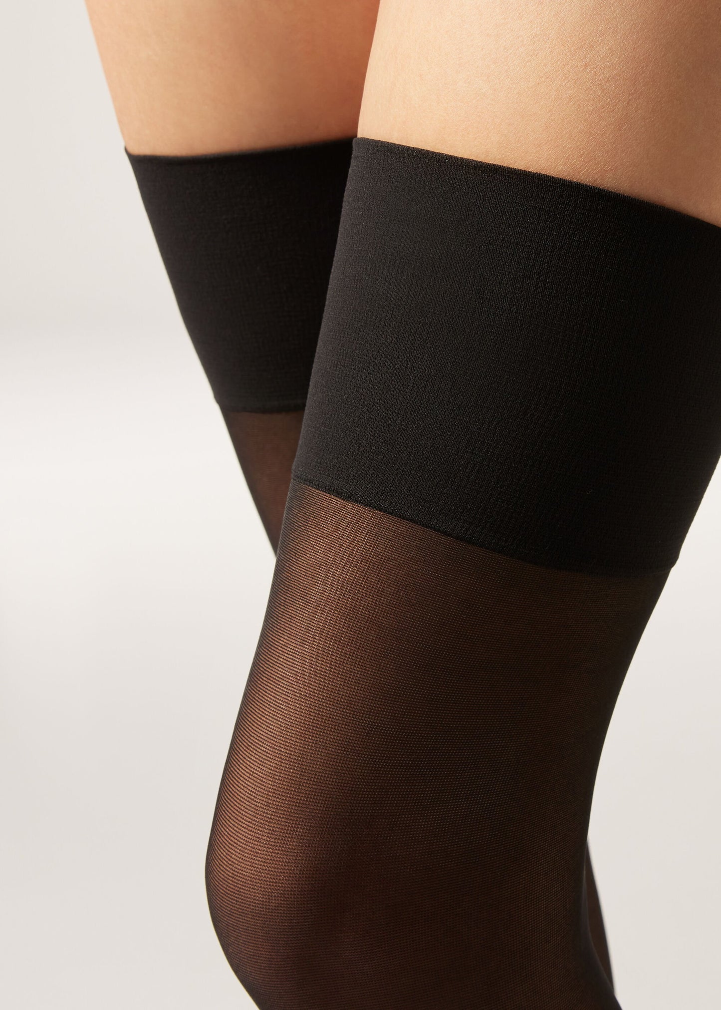 30 Denier Sheer Over-the-Knee Socks