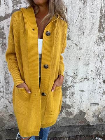 Hooded Knitted Jacket (Buy 2 Free Shipping)