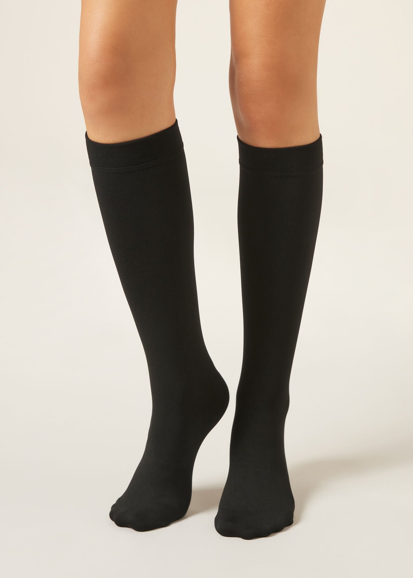 Thermal Ultra-Opaque Knee-High Socks