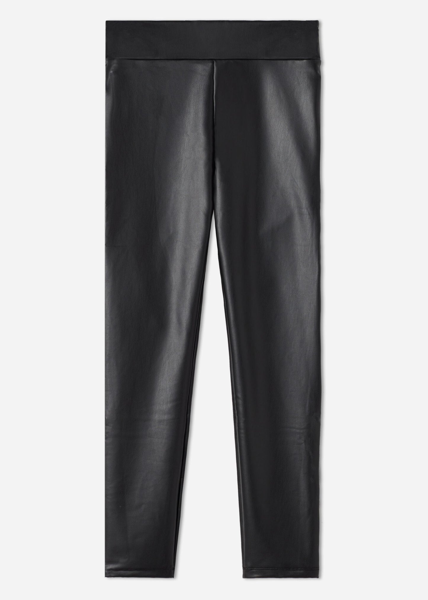 Thermal Leather-Look Trousers
