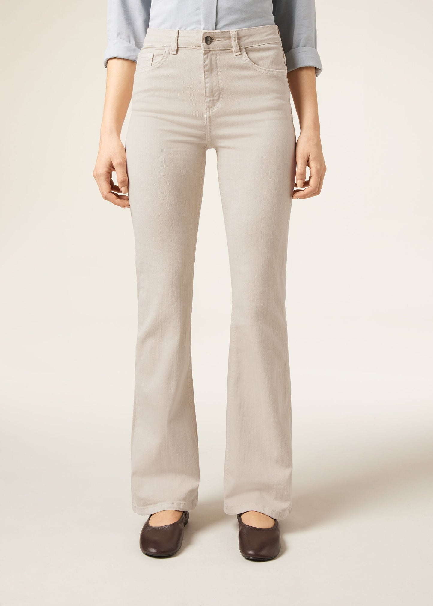 Flared Stretch Jeans