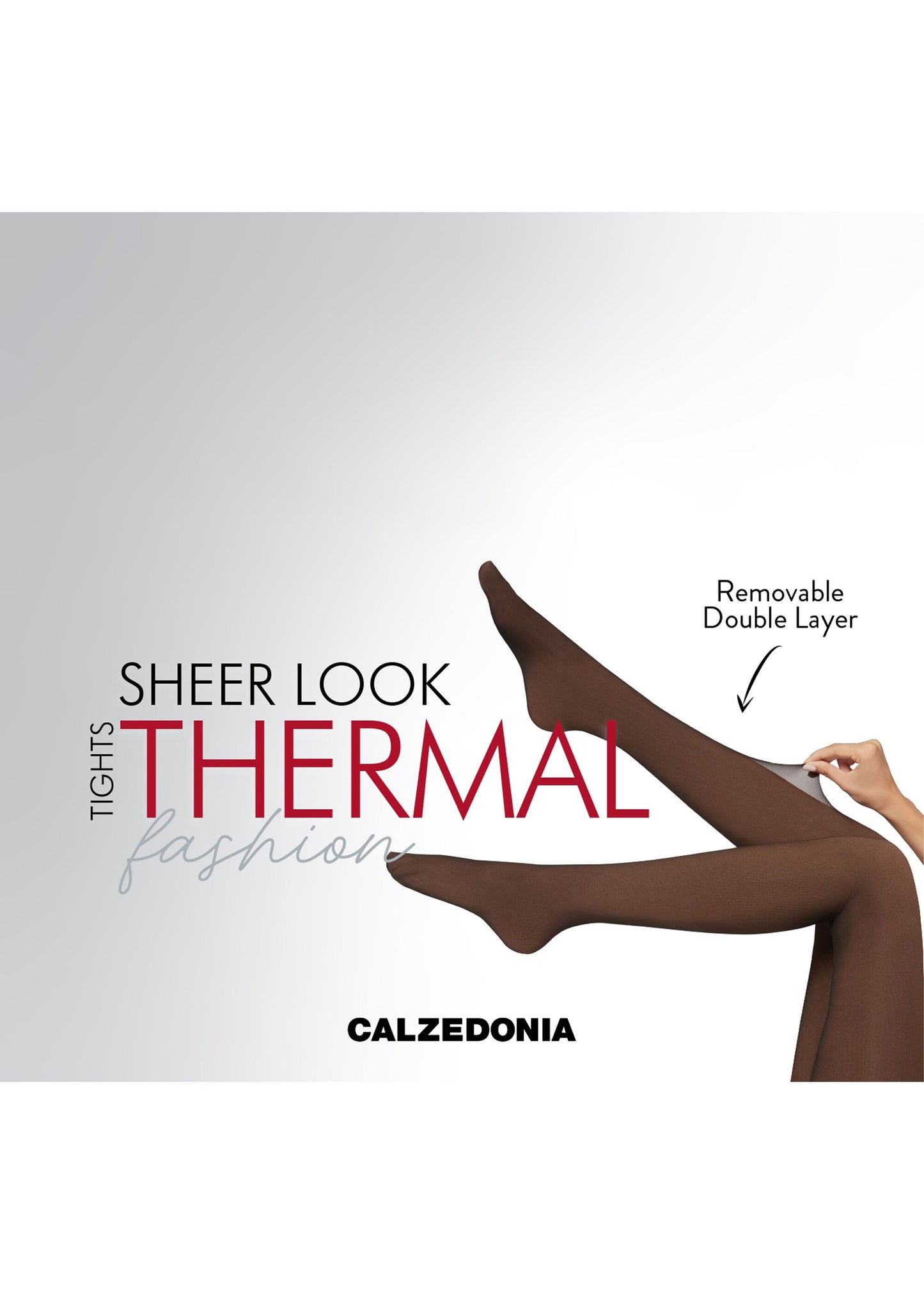30 Denier Sheer-Effect Thermal Tights