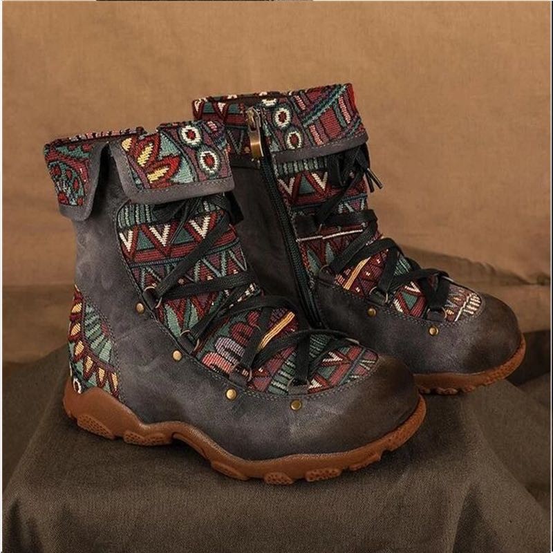 Bohemia Damen Lederstiefel