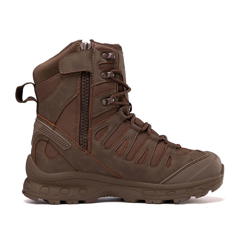 Militärische taktische Herren-Arbeitsstiefel, wasserdicht, rutschfest, pannensicher, knöchelhoch, Anti-Verstauchung