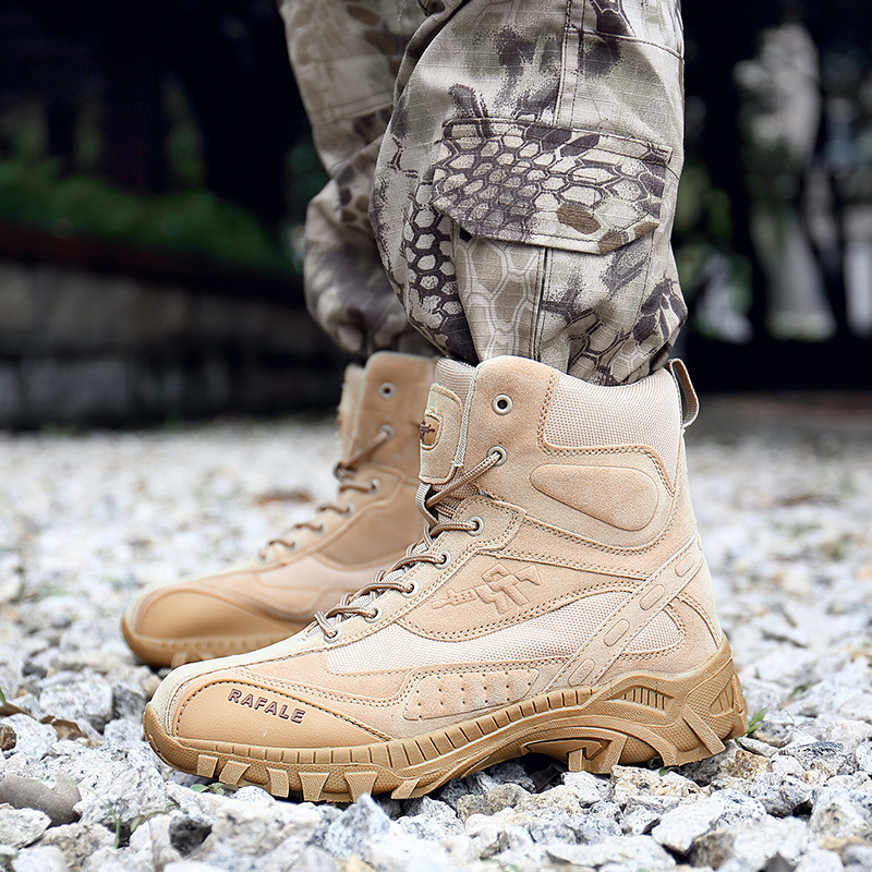 (🛒BLACK FRIDAY SPECIAL-70%OFF)Men's  Winter Anti-Puncture Wide Toe Combat Boots Waterproof Non-Slip Orthopedic Support Work Boots