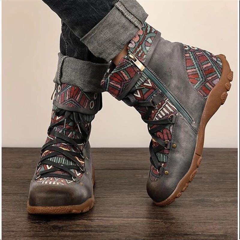 Bohemia Damen Lederstiefel
